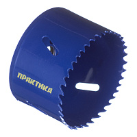 Коронка биметаллическая Практика (036-025) универсальная d68 мм