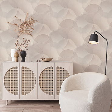 Обои компакт-винил на флизелиновой основе Ornamy Bauhaus 8051-02 (1,06х10,05 м)