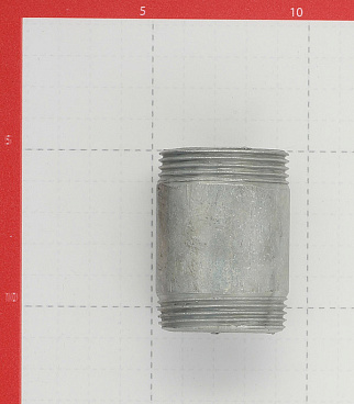 Бочонок 1 1/4 НР(ш) х 1 1/4 НР(ш) стальной оцинкованный