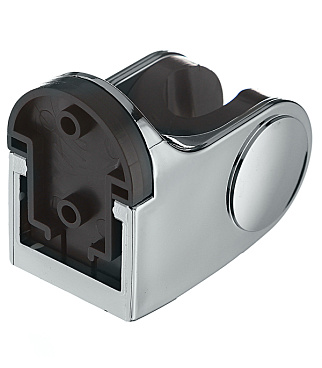 Держатель для лейки Union c регулировкой наклона пластик хром (MW228A)