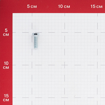 Болт оцинкованный M6x20 мм DIN 933 10,9 (6 шт.)