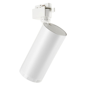 Светодиодный трековый светильник однофазный Эра TR59 4000К 30 Вт 4 кв.м белый (Б0054446)
