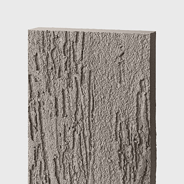 Фасадная плита «БетЭко – Короед», толщ. 8 мм, 1200х1570 мм, RAL 7044