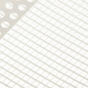 Профиль углозащитный пластиковый для непрямых углов с сеткой 100х100 мм 3 м