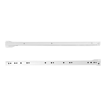 Направляющие роликовые 500х1,1 мм белые (1 комплект)