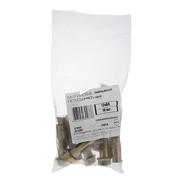 Анкерный болт для бетона 12х60 мм с гайкой (10 шт.)