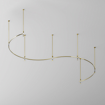 Шинопровод накладной/подвесной Technical TRX154-2SR-D1800-BS