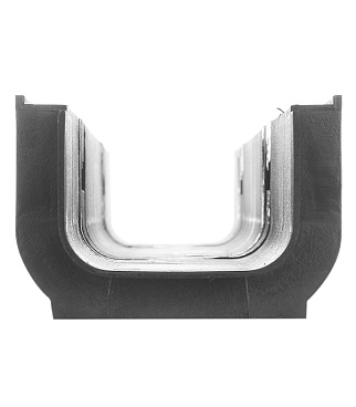 Лоток водоотводный пластиковый 1000х145х100 мм Gidrolica класс С250 (804)