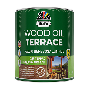 Масло Dufa Wood Oil Terrace для террас бесцветное 0,8 л