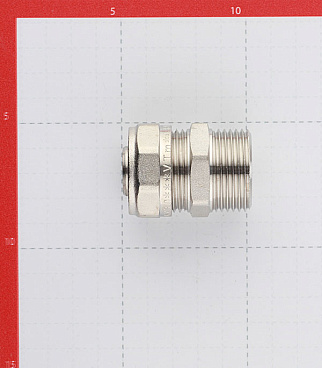 Соединитель прямой VALTEC (VTm.301.N.002606) 26 обж(ц) х 1 НР(ш)