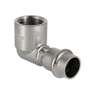Угол Valtec (VTi.952.I.001805) 90° 18 мм х 3/4 ВР(г) нержавеющая сталь