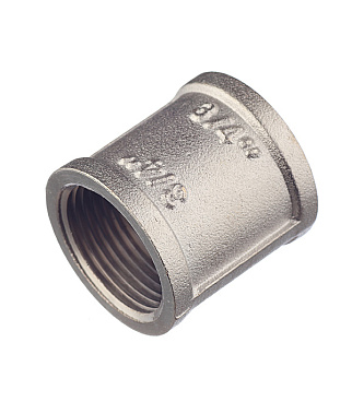 Муфта Valtec 3/4 ВР(г) х 3/4 ВР(г) латунная (VTr.270.N.0005)