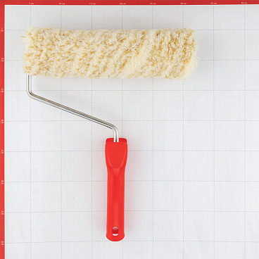 Валик полиамид 250 мм d45 мм ворс 20 мм для водной и алкидной основы с ручкой Beorol