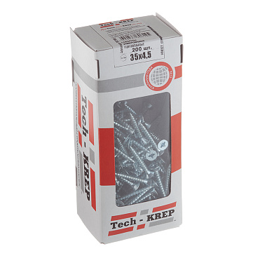 Саморезы универсальные 35x4,5 мм оцинкованные (200 шт.)