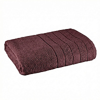 Полотенце махровое банное Lorikeet 70х140 см черничный шоколад