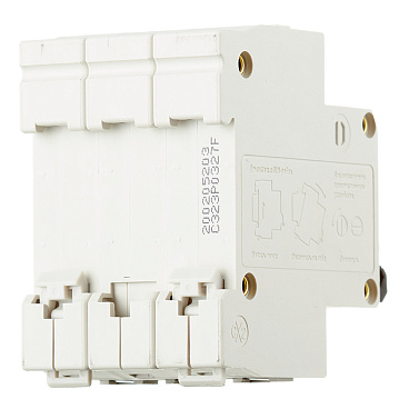 Автоматический выключатель модульный EKF Basic ВА 47-29 3P 32А тип C 4,5 кА 400 В (mcb4729-3-32C)