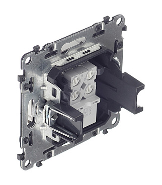 Розетка телефонная Legrand Valena Allure встраиваемая белая RJ11 (753738)