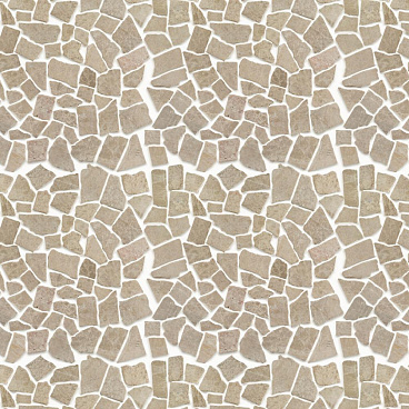 Мозаика Mir Mosaic Natural Paladium бежевая 01 из натурального камня 305х305х7 мм матовая