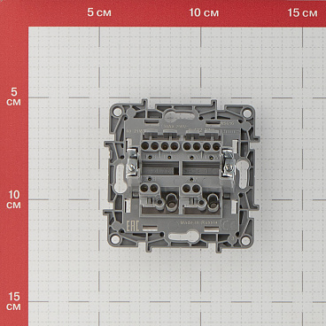 Переключатель Legrand Etika двухклавишный встраиваемый белый (672212)