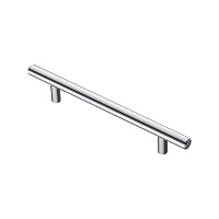 Ручка-рейлинг мебельная Kerron Metallic d10 мм металлическая хром (R-3010-128)