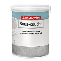 Грунт L'impression Sous-couche для декоративных покрытий 2,5 л
