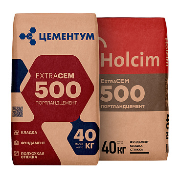 Цемент Цементум М500 Д20 ЦЕМ II/A-И 42,5 40 кг