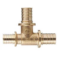 Тройник Stout 25 х 25 х 20 мм латунный (SFA-0014-252520)