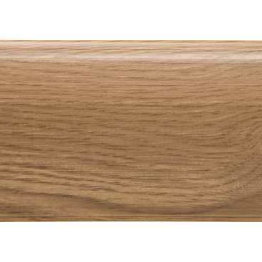 Плинтус ПВХ напольный Salag Lima 72 мм дуб аргос 2500 мм