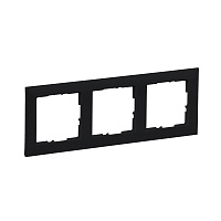 Рамка Legrand Suno трехместная антрацит (721523)