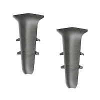 Угол внутренний Идеал Деконика 70 мм лофт серый Г-профиль (2 шт.)