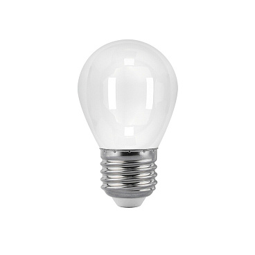 Лампа светодиодная филаментная Gauss Filament E27 3000К 9 Вт 590 Лм 185-265 В шар G45 прозрачная