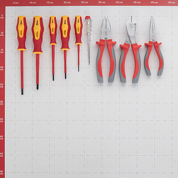 Набор диэлектрического инструмента 1000 В КВТ НИИ-01 (59380)