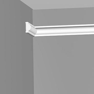 Молдинг из пенополистирола 20х10х2000 мм Плинтэкс M 20/10 белый