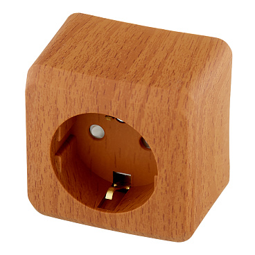 Розетка Systeme Electric Этюд накладная бук со шторками (PA16-004T)