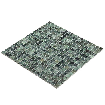 Мозаика Mir Mosaic Natural Adriatica зеленая из натурального камня 305х305х7 мм глянцевая