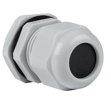 Сальник EKF PROxima PG 16 для кабеля диаметром 10-14 мм IP54 пластиковый серый (20 шт.) (plc-pg-16-r)