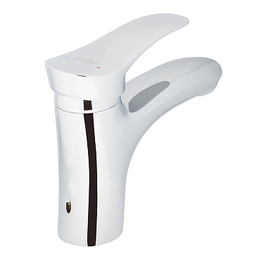 Смеситель для раковины Lavelly Fluent хром однорычажный (672201)