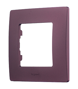 Рамка Legrand Etika одноместная сливовая (672561)