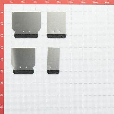 Шпатель японский Sparta 50/80/100/120 мм набор (4 шт.) (852605)