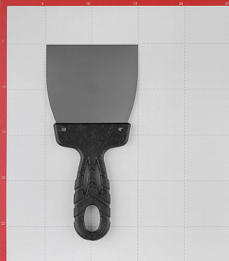 Шпатель малярный 100 мм с пластиковой ручкой (128594)