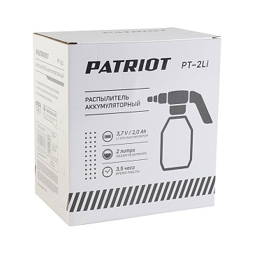 Опрыскиватель аккумуляторный Patriot PT-2Li 2 л 3,7 В 2 Ач (755302604)