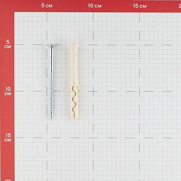Дюбель-гвоздь Hard-Fix 8x80 мм цилиндрическая манжета нейлон (50 шт.)
