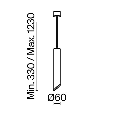 Подвесной светильник Maytoni P044PL-01-30GU10-W