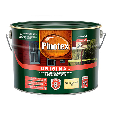 Антисептик Pinotex/Omnitex Original декоративный для дерева прозрачный основа CLR 8,4 л