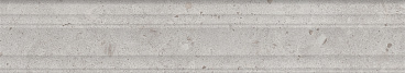 Риккарди Бордюр серый светлый матовый структура обрезной BLF010R 40x7,3