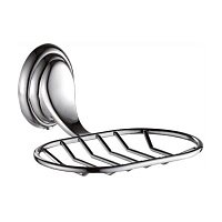 Мыльница для ванной Haiba HB1502-1 с держателем металл хром (539813)