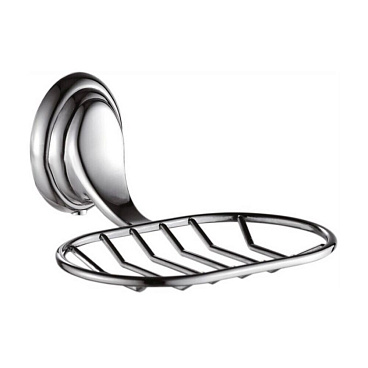 Мыльница для ванной Haiba HB1502-1 с держателем металл хром (539813)