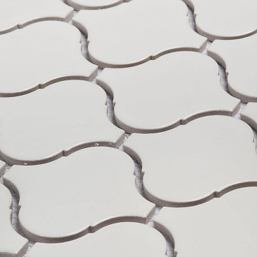 Мозаика Starmosaic Latern белая керамическая 280х246х6 мм матовая