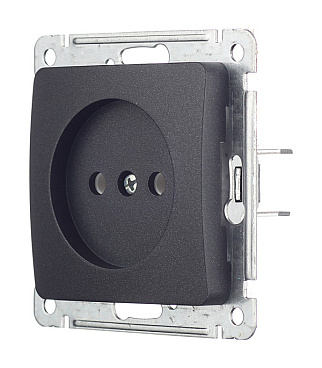 Розетка Hegel Master встраиваемая черная (РС16-401-08)