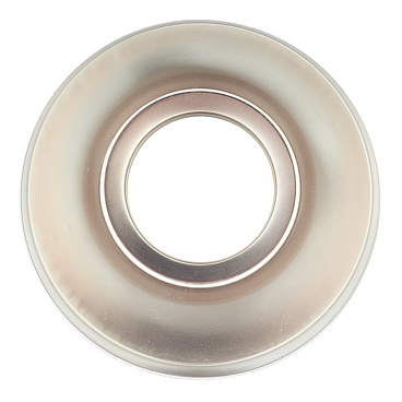 Отражатель декоративный для полотенцесушителя 1" d77 мм высокий хром